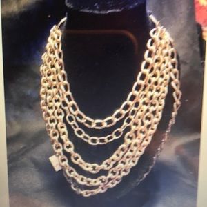 Multi chain necklace